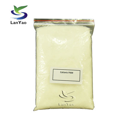 Polyacrylamide de 90% Min Cationic And Anionic Pam para o tratamento de águas residuais Cas 9003-05-8