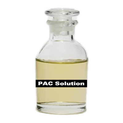 PAX18 Solução de cloreto de polialumínio Produtos químicos de tratamento de águas Plantas de PAC líquido amarelo claro CAS 1327 41 9