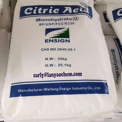 30-100 Mesh Lemon Acid Powder Cas No 5949-29-1