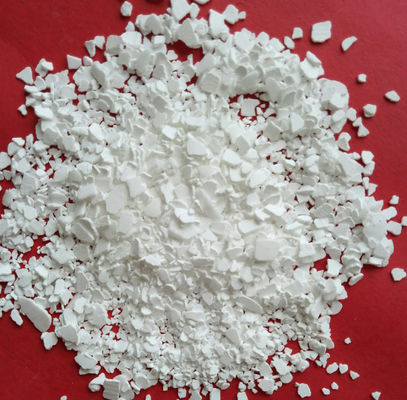 Cloreto de cálcio anidro mínimo de 74% de pureza alta em pó em flocos para uso industrial