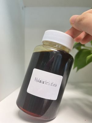 Pafc Cas 55295-98-2 20% - 80% inferior a outros floculantes inorgânicos solução para tratamento de águas residuais químicas