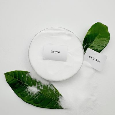 Alta pureza 99,5% Granulado branco Ácido cítrico Ácido anidro em pó Agente aromatizante com 25 kg Saco