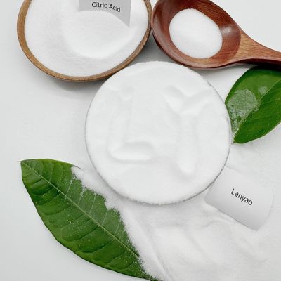 Alta pureza 99,5% Granulado branco Ácido cítrico Ácido anidro em pó Agente aromatizante com 25 kg Saco