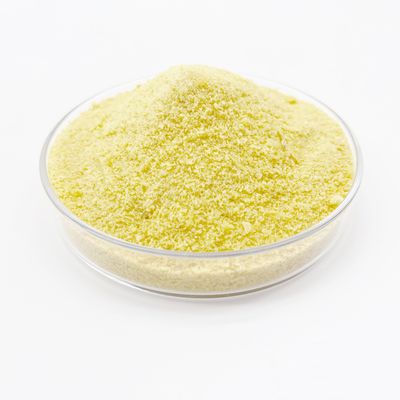 Sistema de tratamento de água potável sólida amarela para floculação