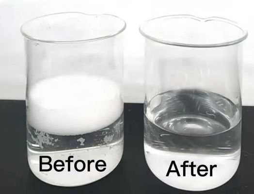 30 a 60% Leite Branco Líquido Silicone Desespumante Químico CAS 9006-65-9