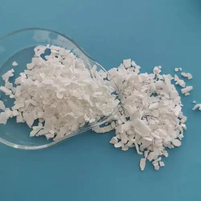 Cloreto de cálcio em pó de qualidade industrial com higroscopicidade e densidade de 2,15 g/cm3