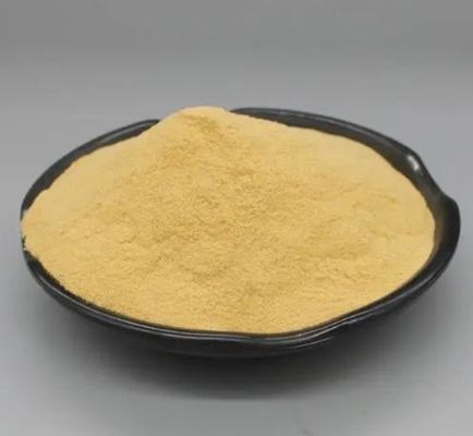 Fabricação de papel Descoloração de efluentes feita fácil Sulfato poliferrico de grau industrial amarelo claro Sólido amorfo